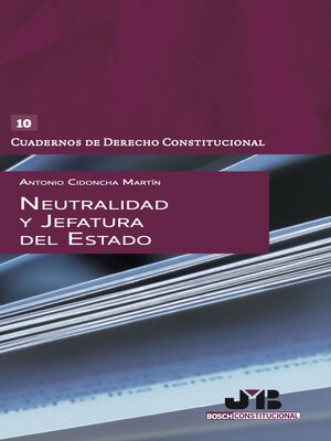 cover image of Neutralidad y Jefatura del Estado